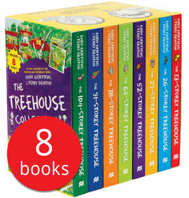 The 13-Storey Treehouse Collection - 8 Books